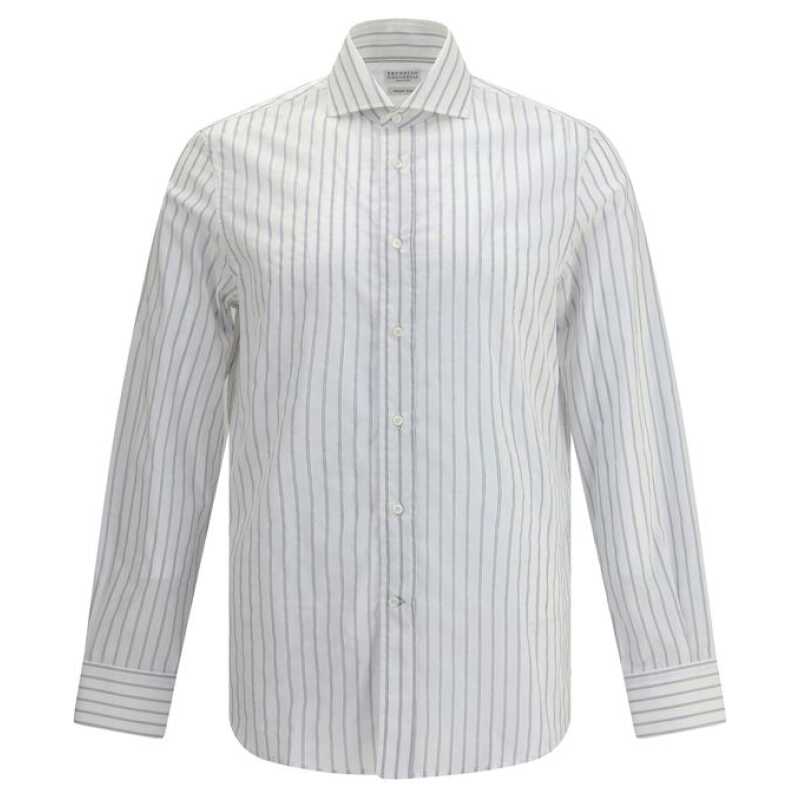 Brunello Cucinelli Striped Shirt, theFeinheit