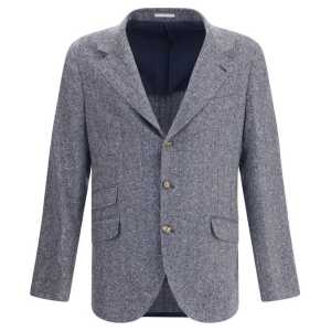 Brunello Cucinelli Herringbone Blazer