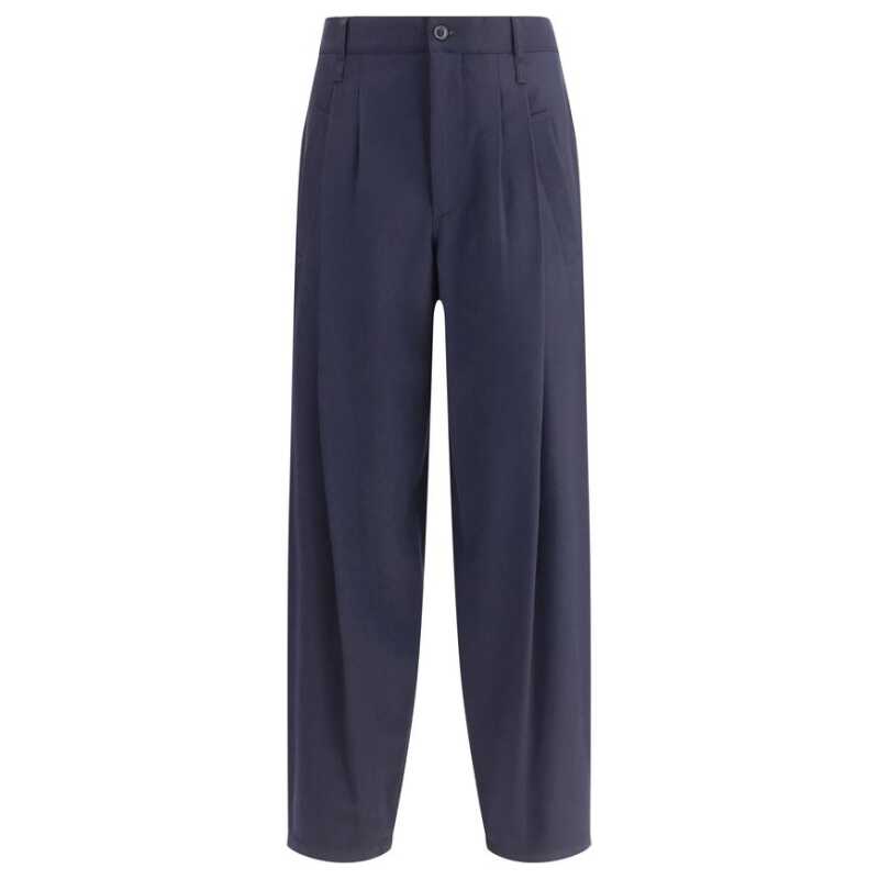 Giorgio Armani Lightweight wool cloth single-dart Pants, theFeinheit