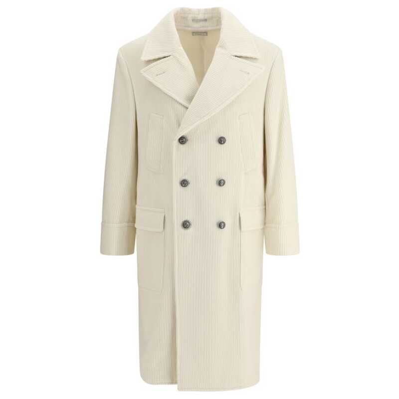 Brunello Cucinelli Ribbed cashmere Coat, theFeinheit