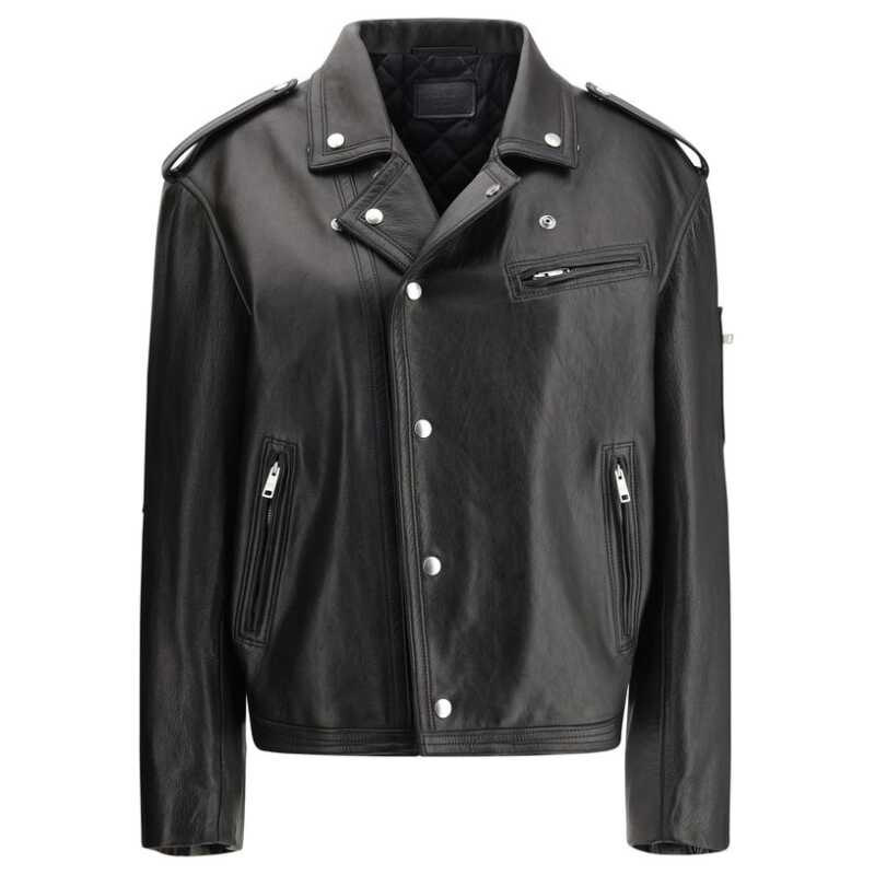 Prada Biker leather Jacket, theFeinheit