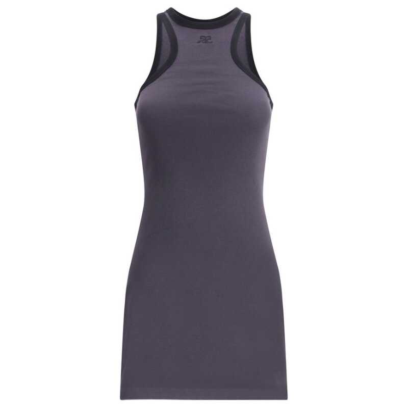 Courrèges Cotton Scuba mini Dress, theFeinheit