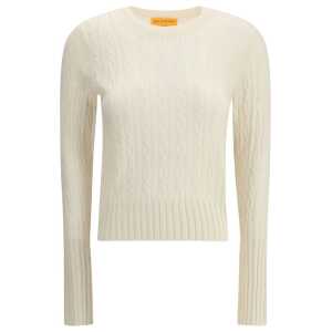 Guest in Residence Cashmere Braided Sweater