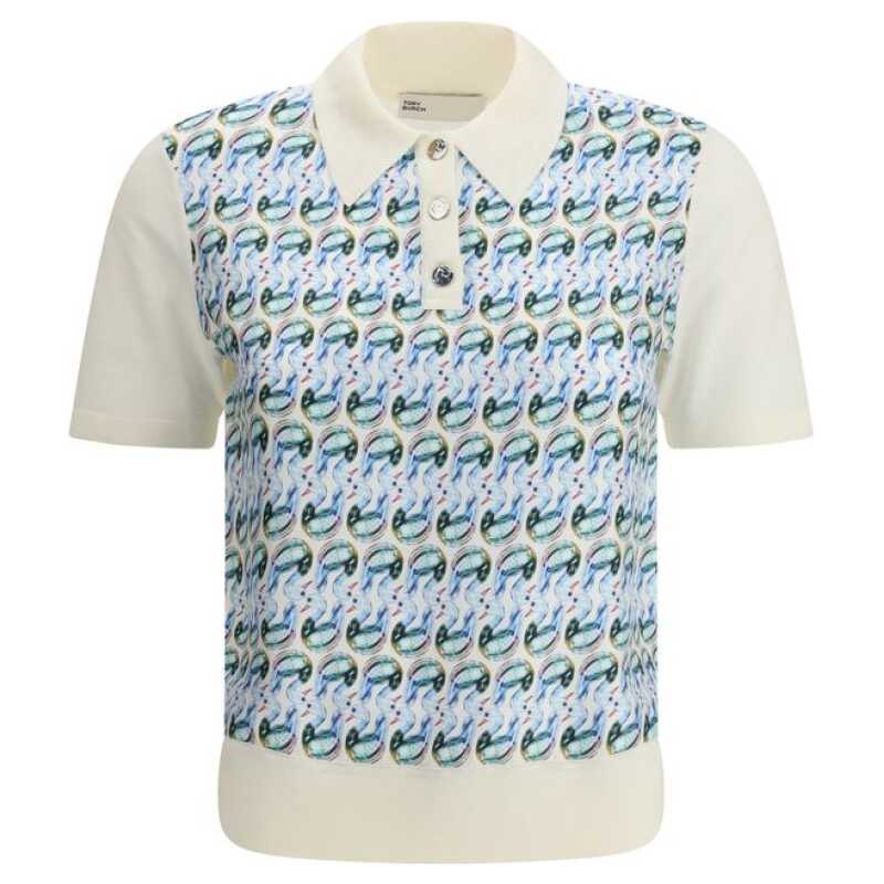 Tory Burch Wool and silk Polo Shirt, theFeinheit
