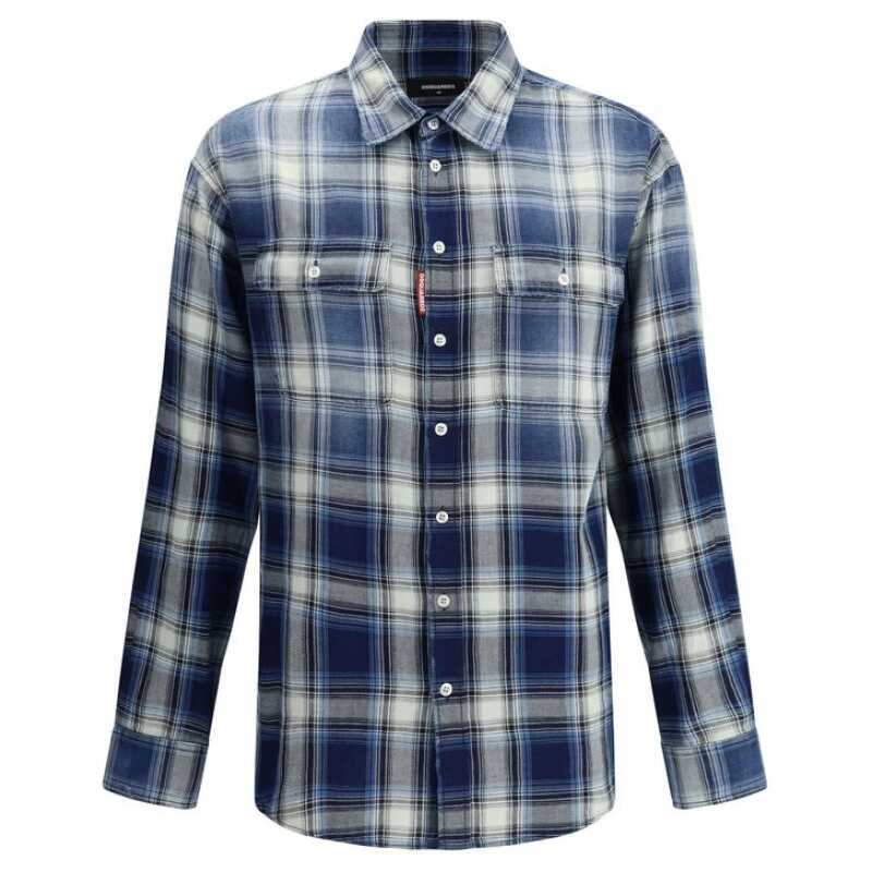 Dsquared² Cotton check Shirt, theFeinheit