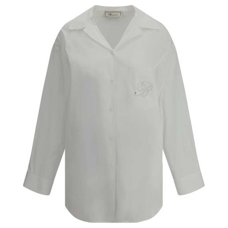 Blumarine Shirt with strassed logo, theFeinheit