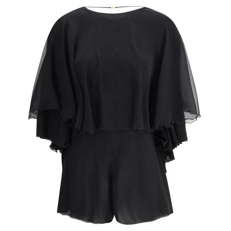 Saint Laurent Silk crepe Playsuit, theFeinheit