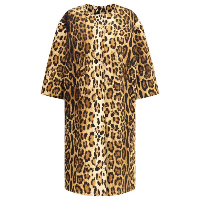 Prada Coat with animal print, theFeinheit
