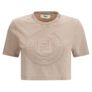 Fendi Cropped T-Shirt