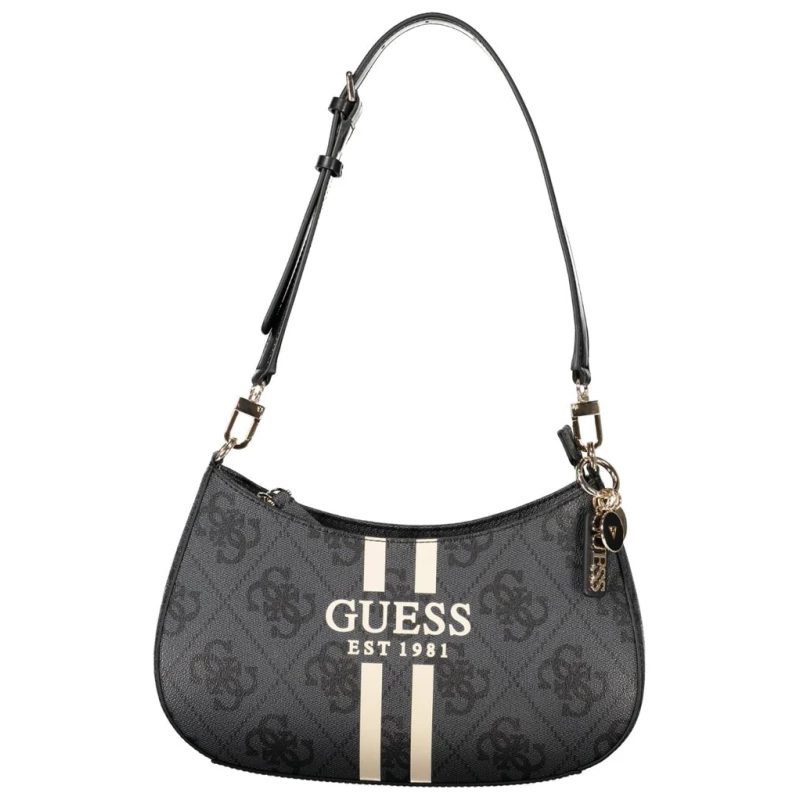 Guess Jeans Black Polyethylene Women Handbag, theFeinheit