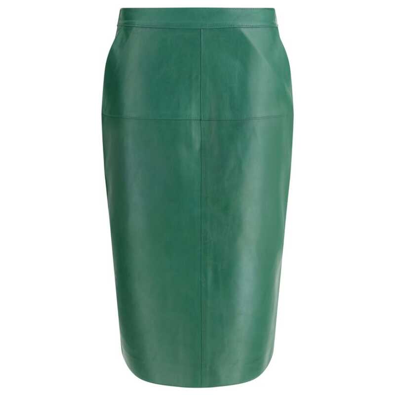 P.A.R.O.S.H. Leather midi Skirt, theFeinheit