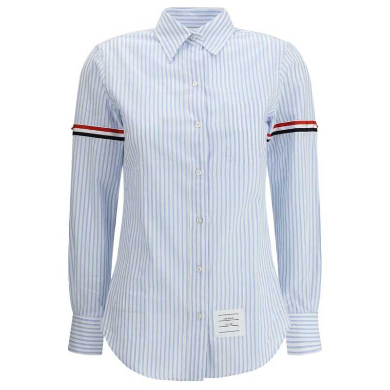 Thom Browne Striped Shirt with colored bands, theFeinheit
