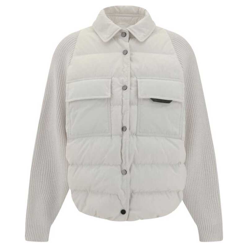 Brunello Cucinelli Jacket with iconic jewelry details, theFeinheit
