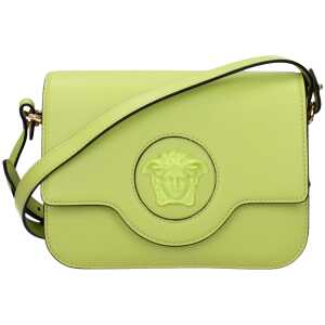 Versace Green Leather Crossbody Bags