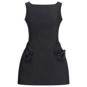 Magda Butrym Short Dress with roses
