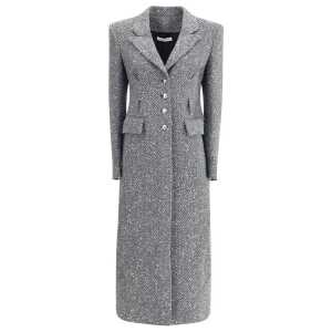 Alessandra Rich Tweed long Coat