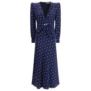 Alessandra Rich Polka dot Dress