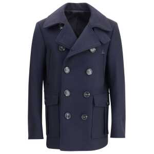 Dsquared² FELTED WOOL PEACOAT