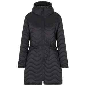 Emporio Armani ASV nylon wave-effect quilted jacket with bib front
