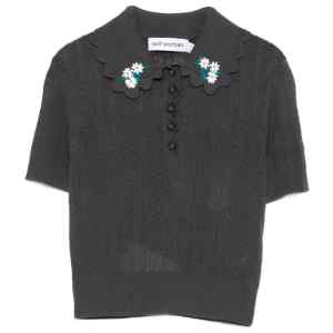 Self-portrait T-shirts and Polos Grey