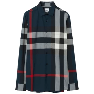 Burberry Shirts Blue