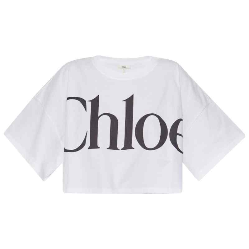 Chlo&eacute; Chlo&egrave; T-shirts and Polos White, theFeinheit