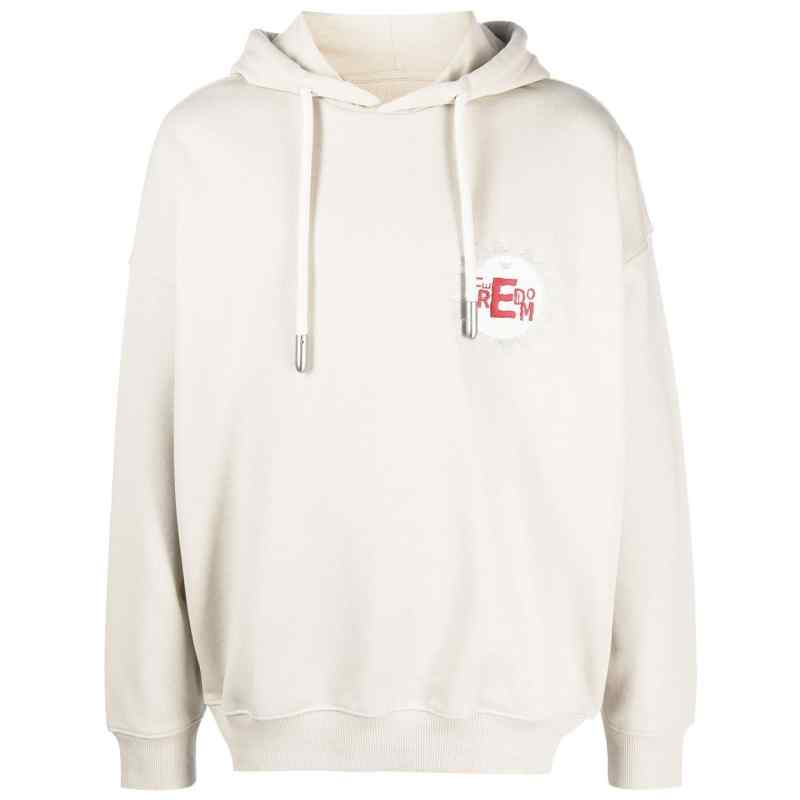 Emporio Armani cotton hoodie with logo, theFeinheit