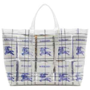 Burberry EKD logo-tag Transparent Tote Bag