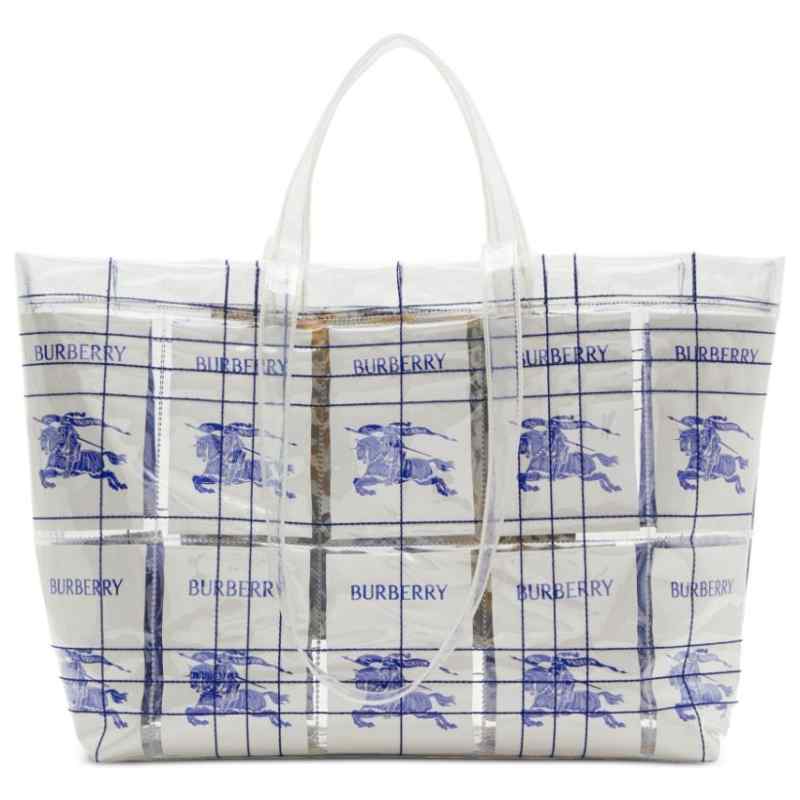 Burberry EKD logo-tag Transparent Tote Bag, theFeinheit
