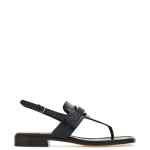 Ferragamo Gancini-buckle Leather Sandals