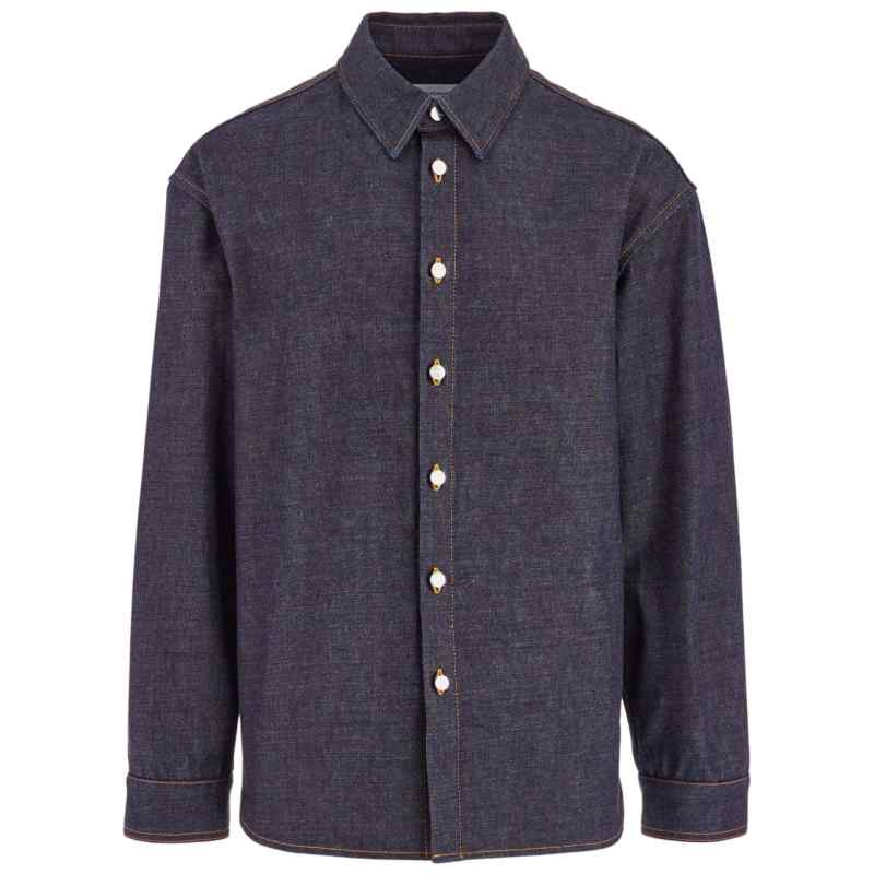 Ferragamo Shirts Blue, theFeinheit