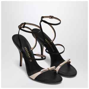 Ferragamo Ariel 95 black/nude high heels