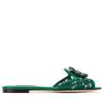 Dolce & Gabbana Slippers in lace with crystals