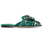 Dolce & Gabbana Slippers in lace with crystals