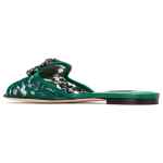 Dolce & Gabbana Slippers in lace with crystals