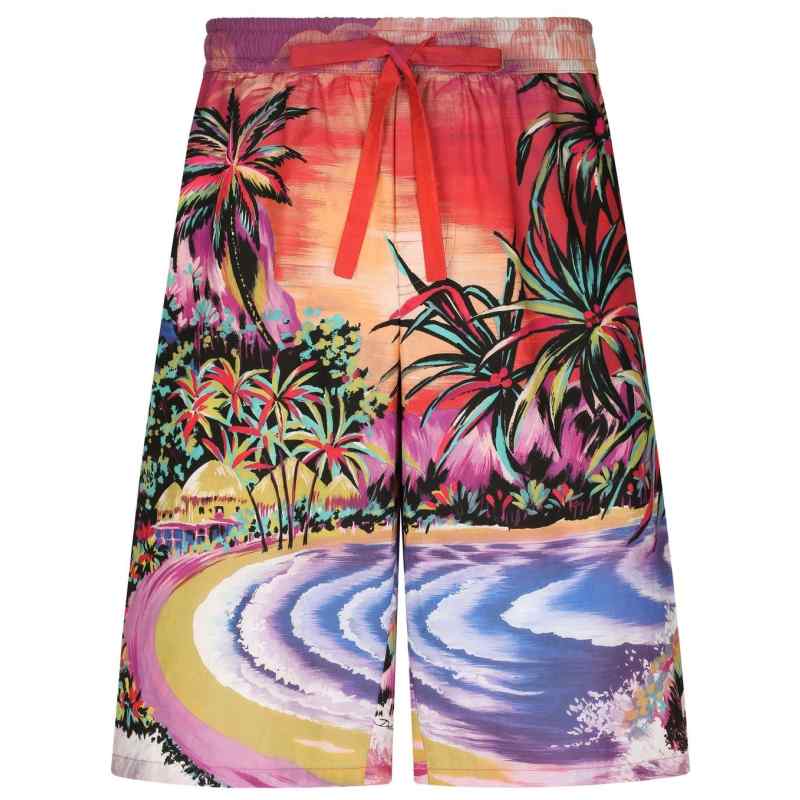 Dolce & Gabbana graphic-print bermuda shorts Dolce & Gabbana graphic-print bermuda shorts, theFeinheit