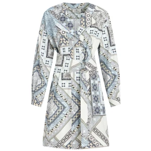 Etro Mix-print belted dress