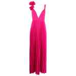 Parosh Palmer pleated maxi dress