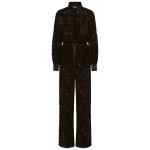 Dolce & Gabbana lace-trim long-sleeve jumpsuit