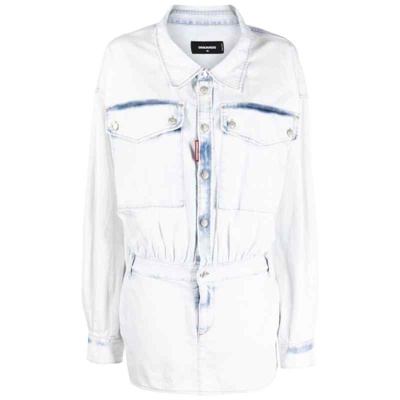 Dsquared2 Dresses Clear Blue, theFeinheit