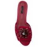 Dolce & Gabbana Rainbow Lace brooch-detail sandals