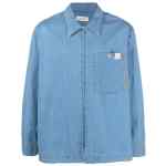 Lanvin Shirts Clear Blue