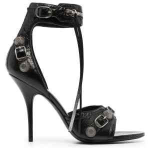 Balenciaga Cagole 110mm leather sandals