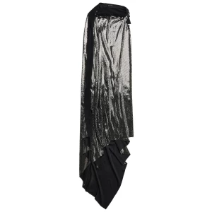 Balenciaga Metallic Effect Midi Dress