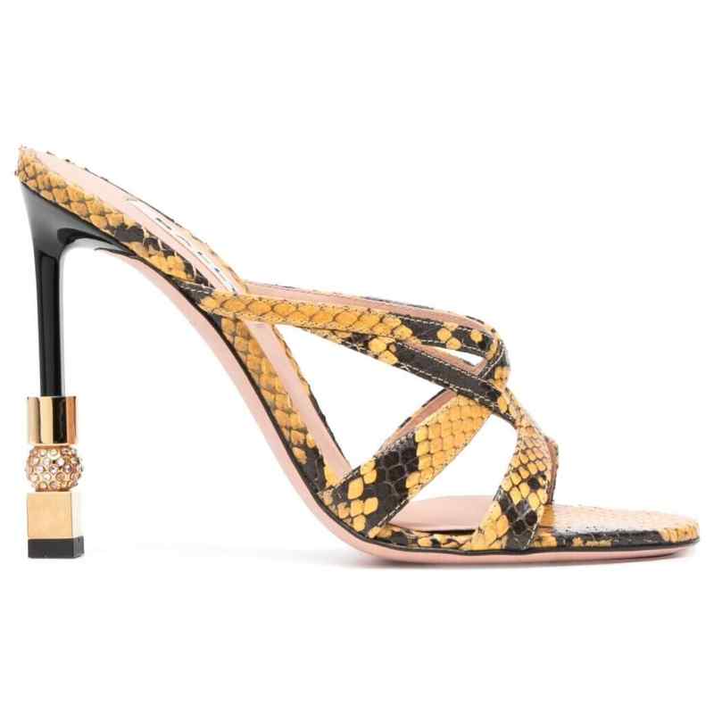 Bally Sandals Yellow, theFeinheit