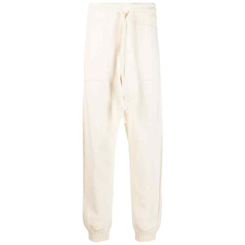 Off White Diag-stripe knitted track pants, theFeinheit