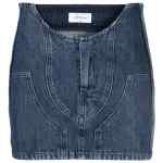 Off White Denim mini skirt