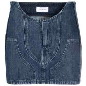 Off White Denim mini skirt