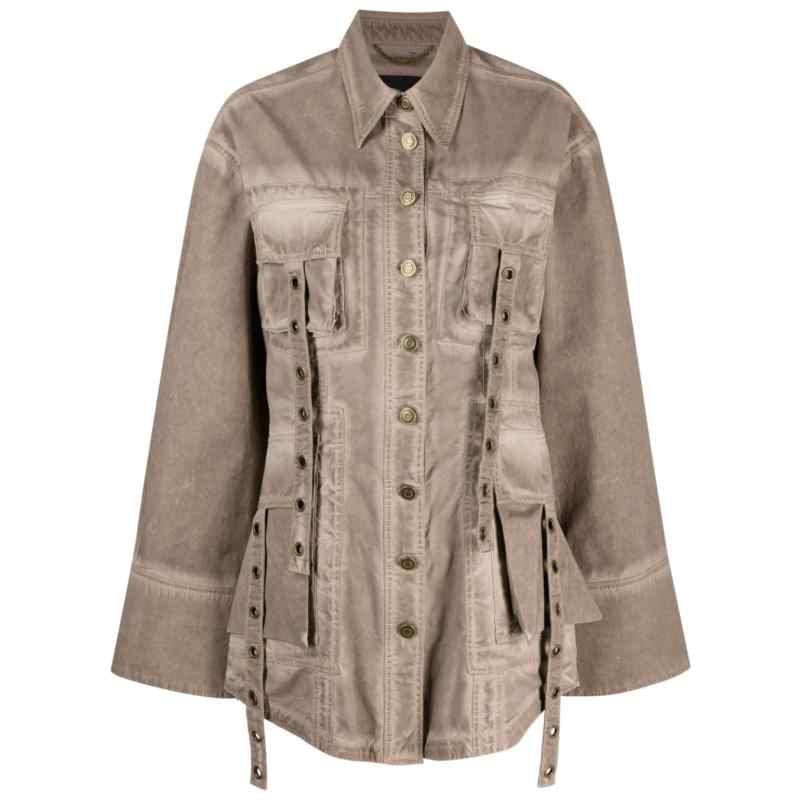 Blumarine Coats Brown, theFeinheit