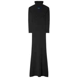 Off White High-neck long dress